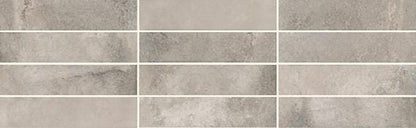 Mosaic Tile Marazzi - Cotto Revival - Ash Rectangle 2x9 - Floor Tile Marazzi