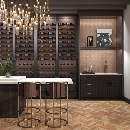 Mosaic Tile Marazzi - Cotto Revival - Rust Rectangle 2x9 - Floor Tile Marazzi