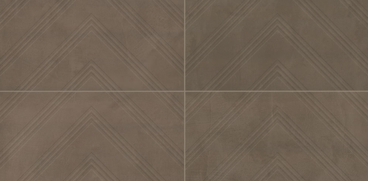 Porcelain Tile Daltile - Chord - Baritone Brown 12x24 Textured - Porcelain Tile Daltile