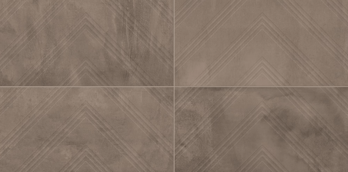 Porcelain Tile Daltile - Chord - Rhythm Brown 12x24 Textured - Porcelain Tile Daltile
