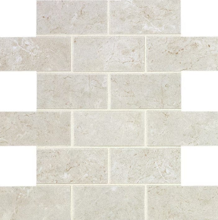 Porcelain Tile Daltile - Florentine - Argento - 2x4 Mosaic Box Daltile