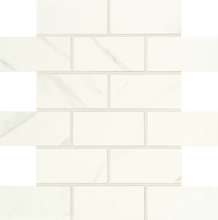 Porcelain Tile Daltile - Florentine - Carrara - 2x4 Mosaic Box Daltile