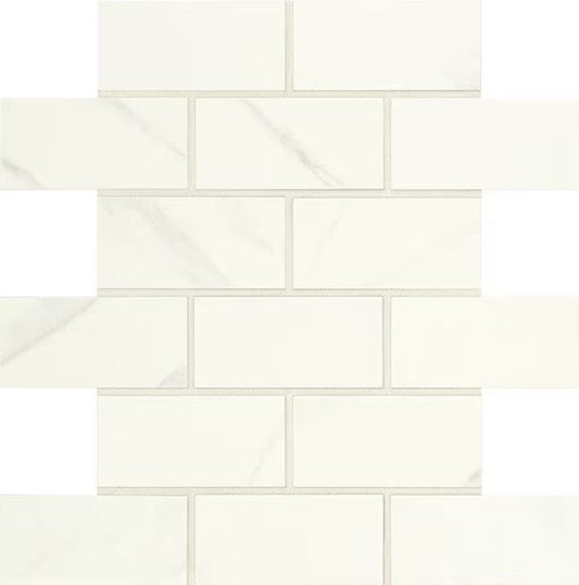 Porcelain Tile Daltile - Florentine - Carrara - 2x4 Mosaic Box Daltile