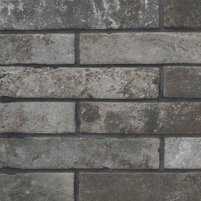 Porcelain Tile MSI - Brickstone - Charcoal Brick Wall Tile MSI International