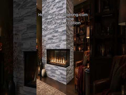 MSI - RockMount Stacked Stone - Alaska Gray Panel 3D Honed 6x24