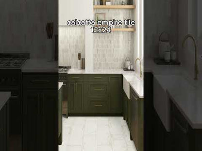 Daltile - Costar - Calacatta Empire 12x24 - Porcelain Tile