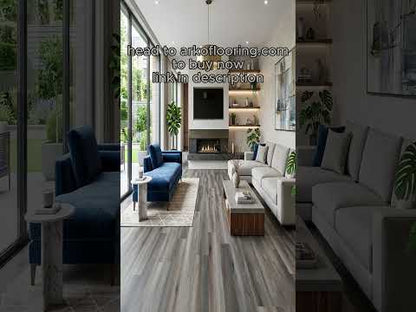 MSI - Everlife - Glenridge - Midnight Maple - Glue Down Luxury Vinyl Plank