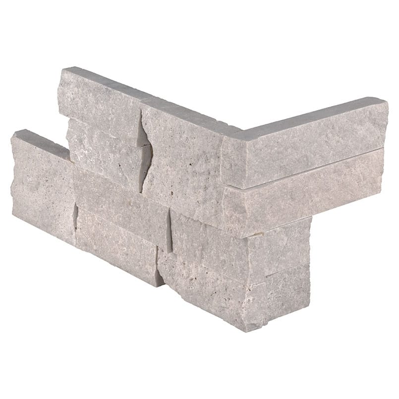 Stacked Stone MSI - RockMount Stacked Stone - Iceland Gray Corner "L" Panel 6x18 MSI