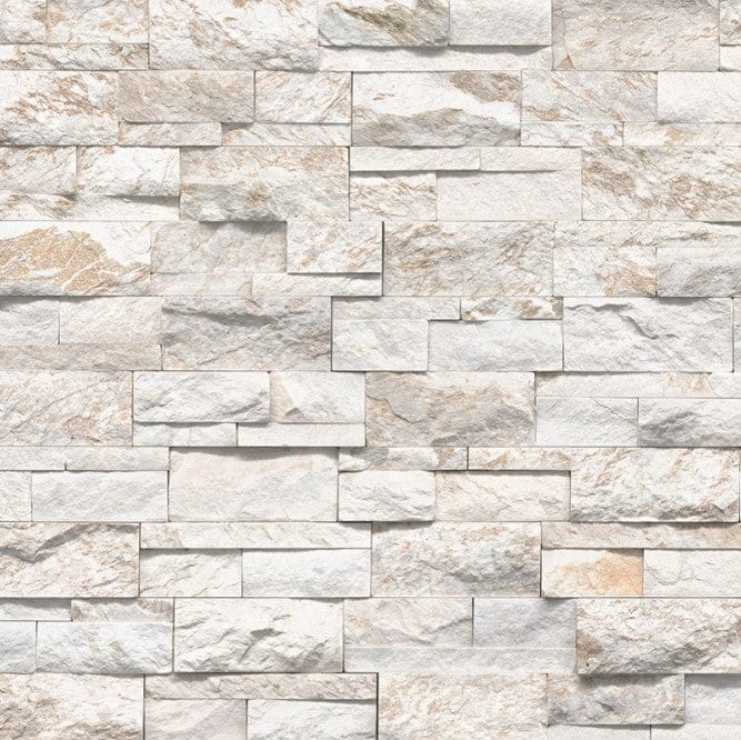 Stacked Stone MSI - RockMount Stacked Stone - XL Royal White 9x24 Panel Box MSI