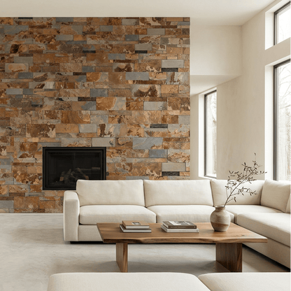 Stacked Stone MSI - XL RockMount Stacked Stone - California Gold 9x24 Panel MSI
