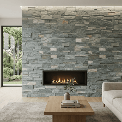 Stacked Stone MSI - XL RockMount Stacked Stone - Sierra Blue 9x24 Panel MSI