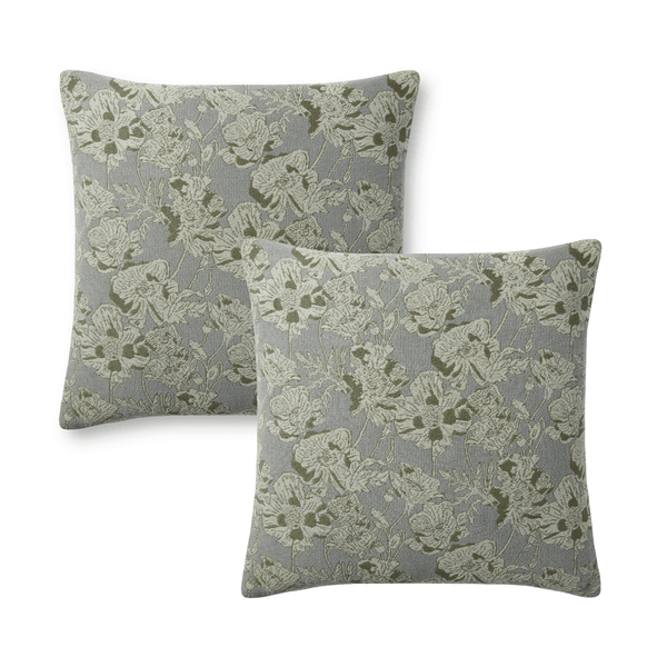 Loloi Matilda PCJ0008 Silver Sage Pillow Set