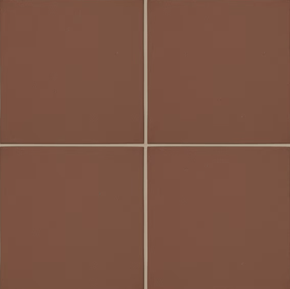 Tile American Olean - Quarry Naturals - Lava Red Square - Abrasive Tile American Olean