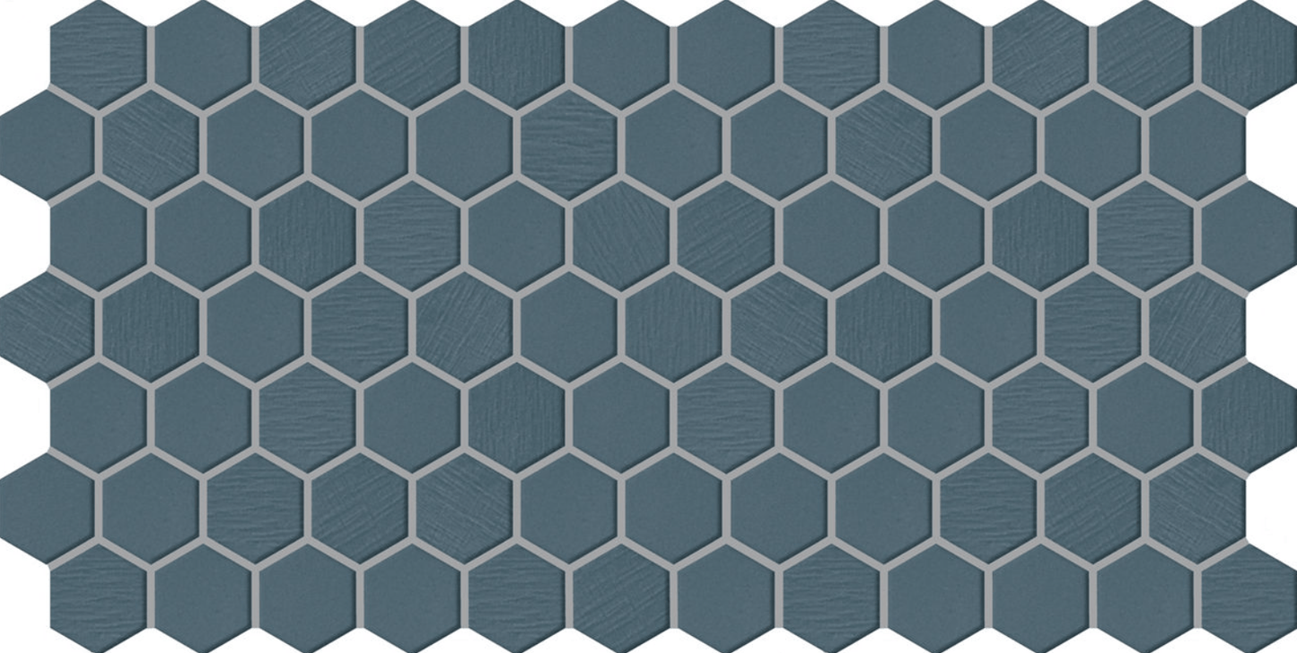 Tile Daltile - Keystones - Galaxy 2" Hexagon Criss Cross Mosaic Daltile