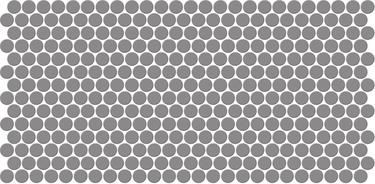 Tile Daltile - Keystones - Suede Gray Penny Rounds Daltile