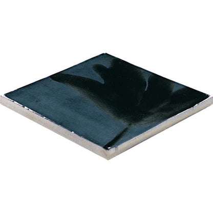 Tile Marazzi - Rice - Blu Deco Blossom Square 6x6 Glossy - Tile Marazzi
