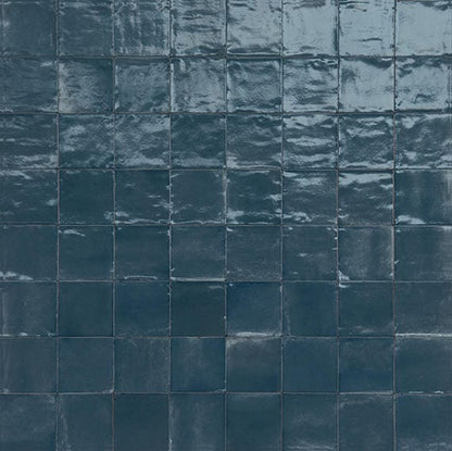 Tile Marazzi - Rice - Blu Square 6x6 Glossy - Tile Marazzi