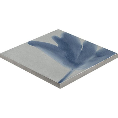 Tile Marazzi - Rice - Grigio Deco Blossom Square 6x6 Glossy - Tile Marazzi