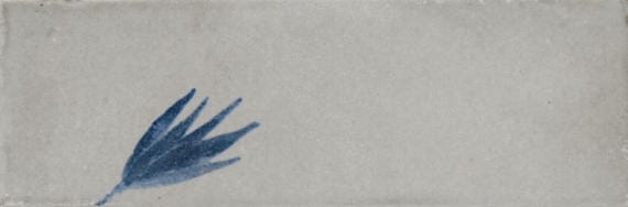 Tile Marazzi - Rice - Grigio Deco Leaf Rectangle 2x6 Glossy - Tile Marazzi