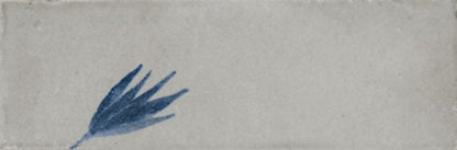 Tile Marazzi - Rice - Grigio Deco Leaf Rectangle 2x6 Glossy - Tile Marazzi
