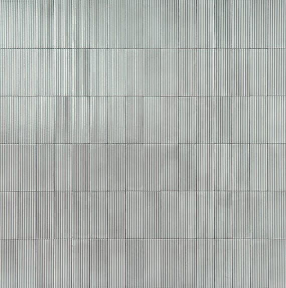 Tile Marazzi - Rice - Grigio Structure Rectangle 3x8 Raked Glossy - Tile Marazzi