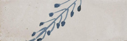 Tile Marazzi - Rice - Natural Deco Leaf Rectangle 2x6 Glossy - Tile Marazzi