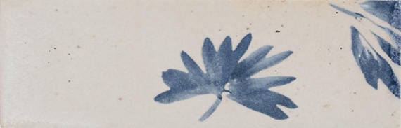 Tile Marazzi - Rice - Natural Deco Leaf Rectangle 2x6 Glossy - Tile Marazzi