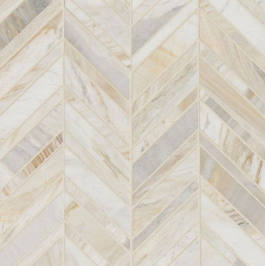 Tile MSI - Athena Gold Chevron Pattern Honed Tile MSI