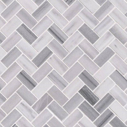 Tile MSI - Bergamo Herringbone Polished Tile MSI