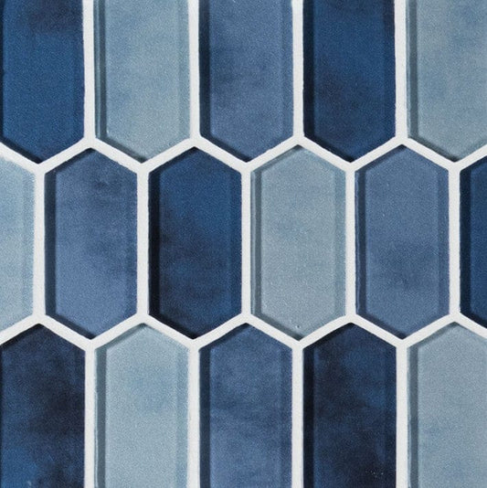 Tile MSI - Boathouse Blue Picket 8mm Tile MSI