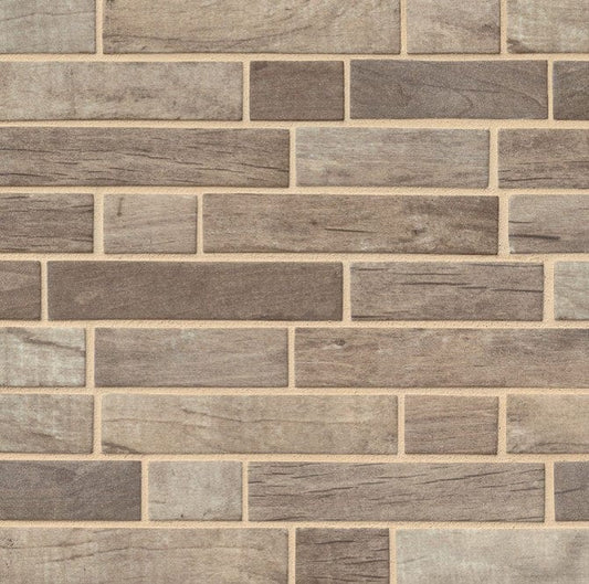Tile MSI - Driftwood Interlocking 6mm Tile MSI