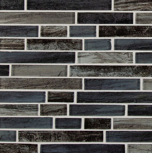 Tile MSI - Grigio Lagoon Interlocking Tile MSI