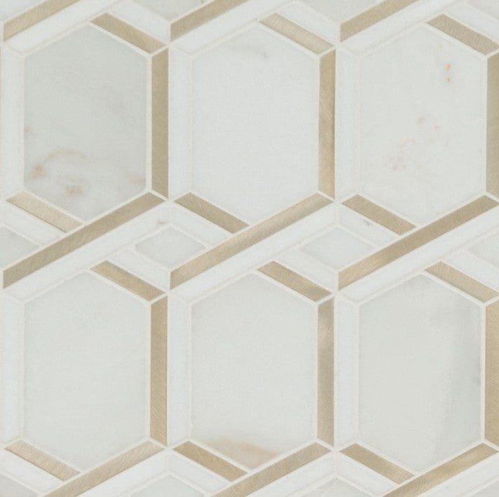 Tile MSI - Luxor Royal Link Gold Pattern Tile Box MSI
