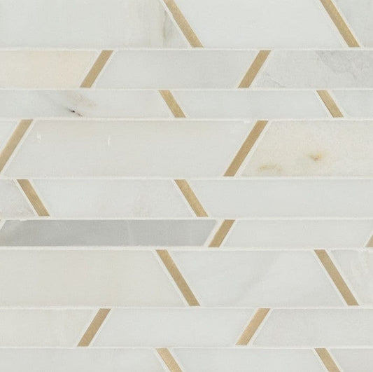 Tile MSI - Metro Gold Pattern Tile MSI