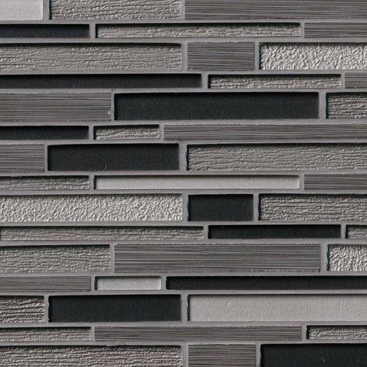 Tile MSI - Metro Gris Blend Interlocking Tile MSI