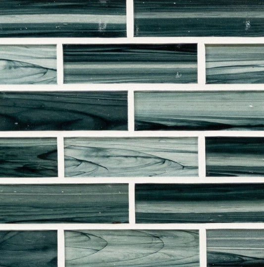 Tile MSI - Midnight Blue Ombre Subway Tile MSI