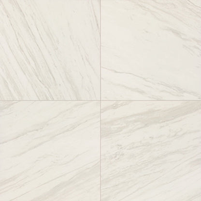 Floor Tile Daltile - Perpetuo - Timeless White Square 24x24 Matte - Floor Tile Daltile
