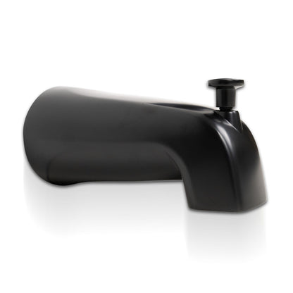 Tub & Shower Faucet MSI - 1-Handle 1-Spray Tub and Shower Faucet with Pressure Balance Valve - 608 Matte Black MSI