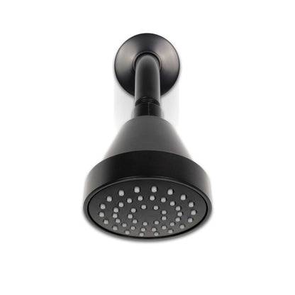 Tub & Shower Faucet MSI - 1-Handle 1-Spray Tub and Shower Faucet with Pressure Balance Valve - 608 Matte Black MSI