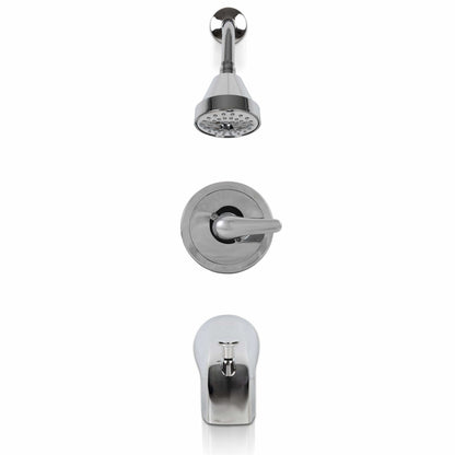 Tub & Shower Faucet MSI - 1 Handle Shower/Tub Faucet With Valve - 608 Chrome MSI