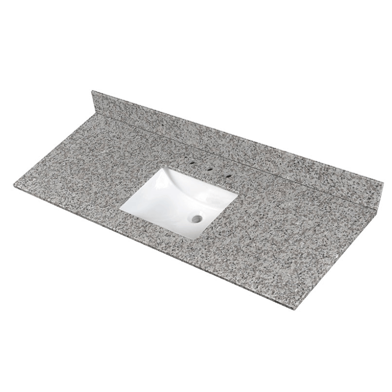 Vanity Top MSI - Argento Grigio Single Bowl Vanity Top 61x22x2CM MSI