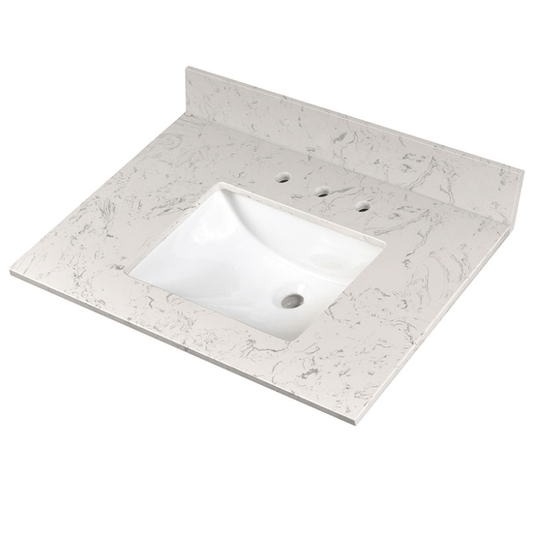 Vanity Top MSI - Carrara Sky 37x22 Polished Vanity Top MSI