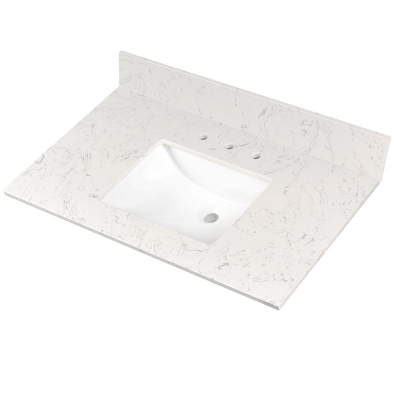 Vanity Top MSI - Carrara Sky 49x22 Polished Vanity Top MSI