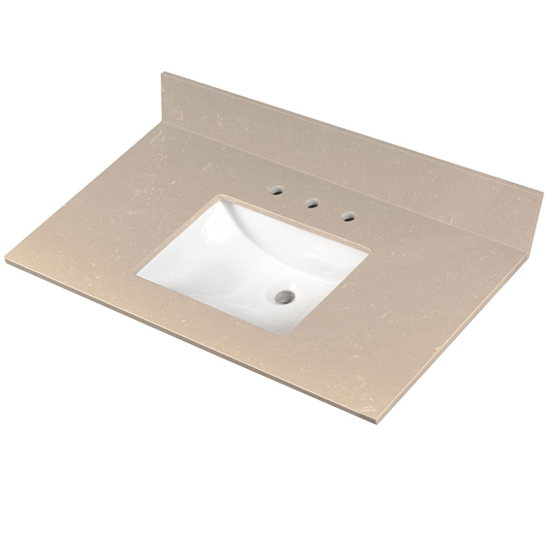 Vanity Top MSI - Cosmic Sand 49x22 Polished Vanity Top MSI