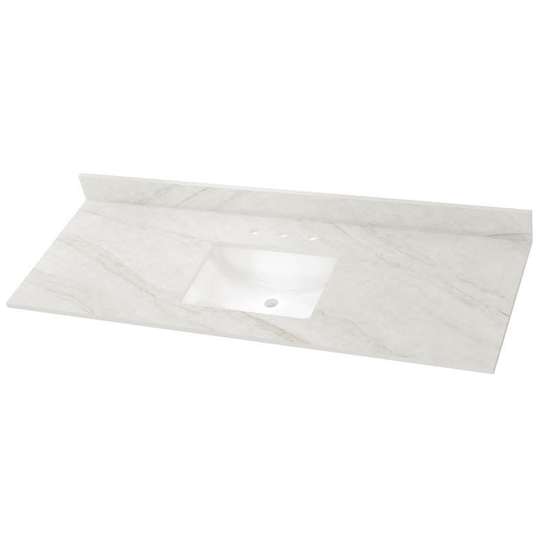 Vanity Top MSI - Ivoritaj 61x22 Single Bowl Polished Vanity Top MSI
