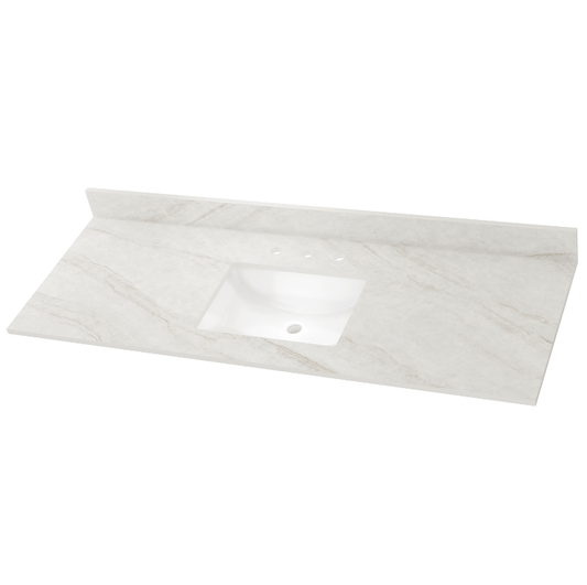 Vanity Top MSI - Ivoritaj 61x22 Single Bowl Polished Vanity Top MSI