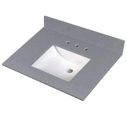 Vanity Top MSI - Sparkling Gray 37x22 Polished Vanity Top MSI