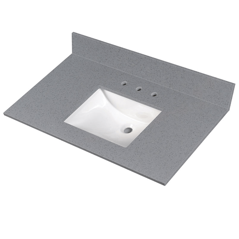 Vanity Top MSI - Sparkling Gray 49x22 Polished Vanity Top MSI