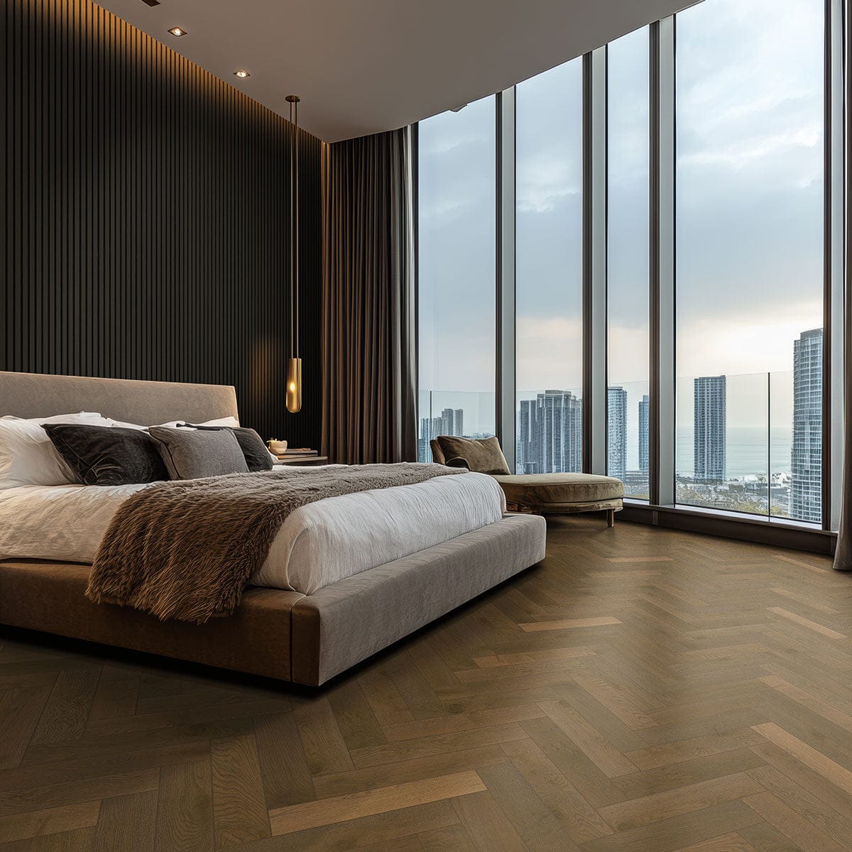 Wall Panel MSI - Acoustic Wood Slat - Ebony - Panel MSI