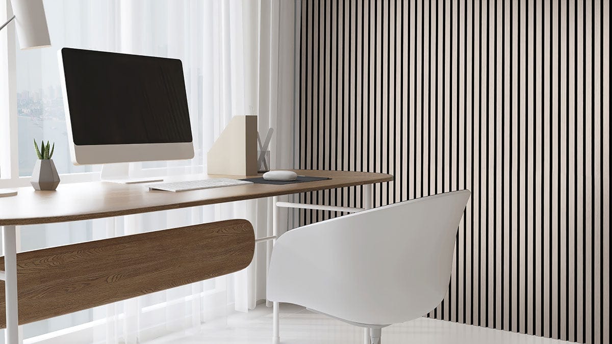 Wall Panel MSI - Acoustic Wood Slat - Fog - Panel MSI